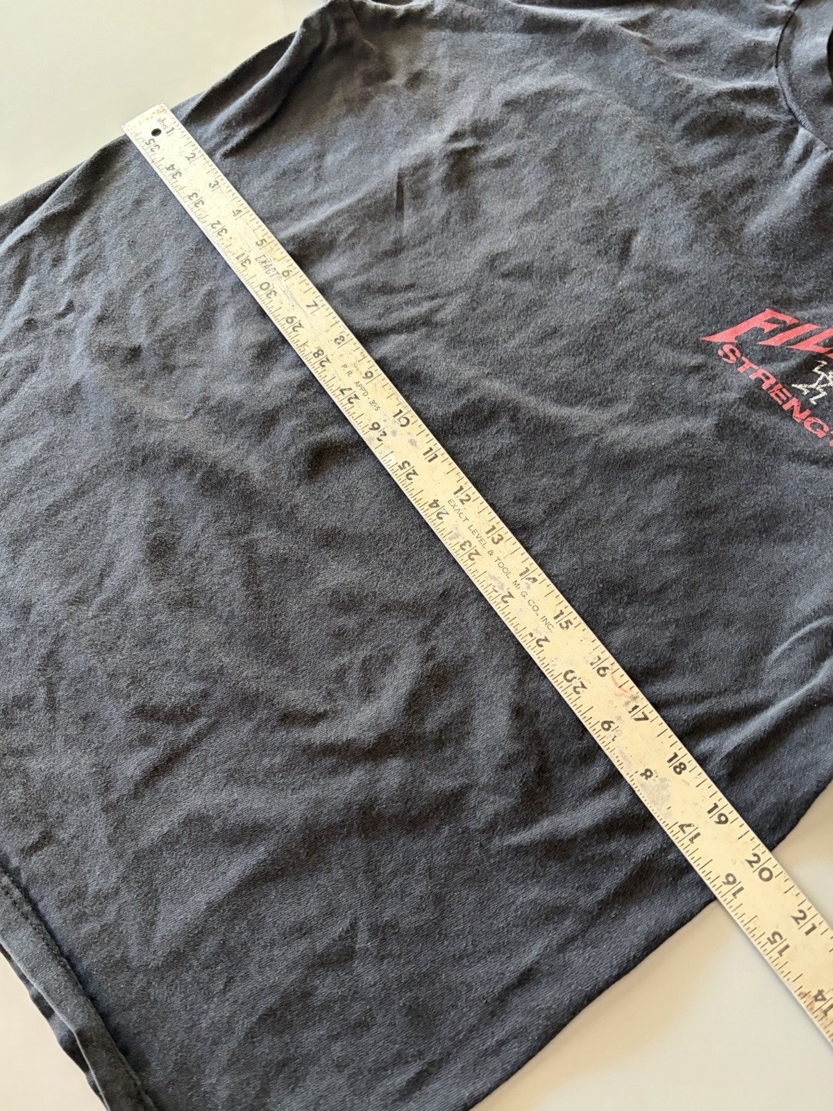 Vintage 90s Philipino Strength “Stick Fighter” Tee, Black Size Medium gallery