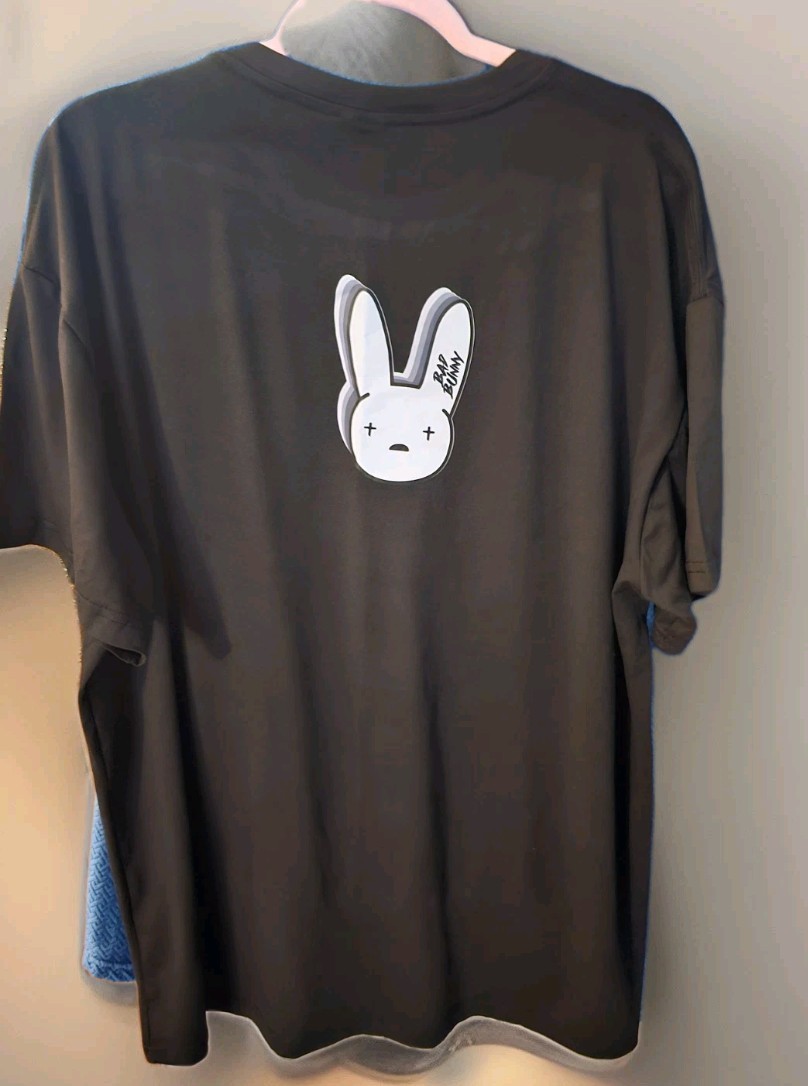 Bad Bunny X Super Bowl collab logo T-shirt made of 100% cotton Size 3XL gallery