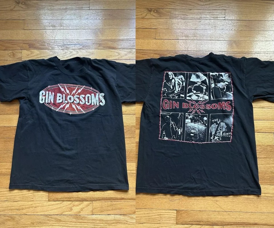 Gin Blossoms Band Tour 2 Sided T SHirt Full Size S-5XL