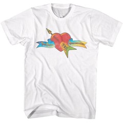 Tom Petty & The Heartbreakers Flying V Guitar In Heart Men’s T Shirt Rock Music