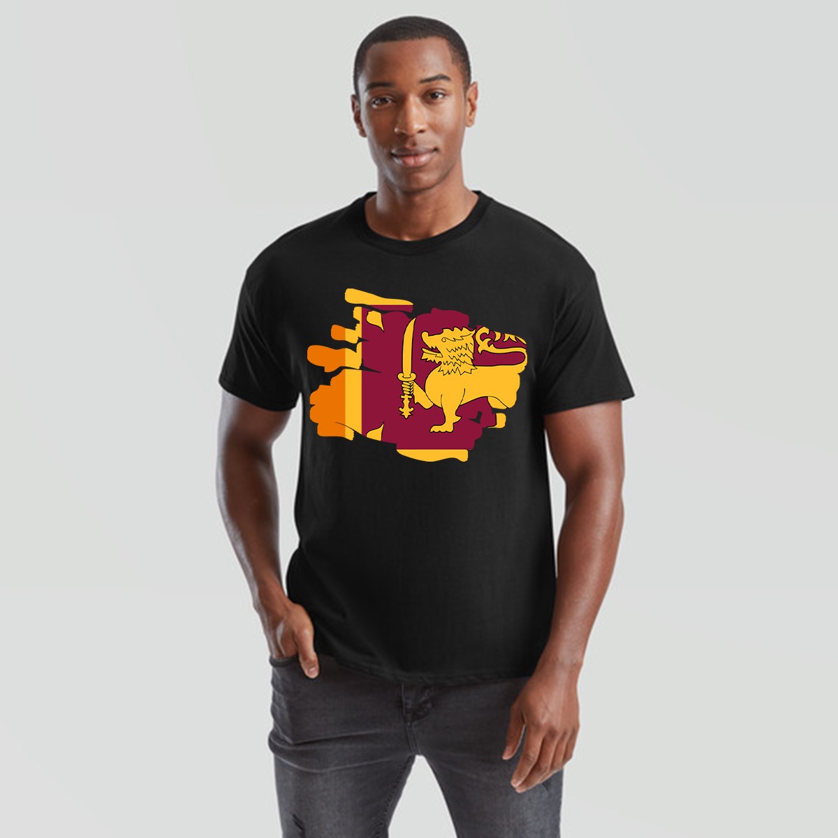Sri Lanka Flag Travel Mens T-Shirt National Heritage gallery