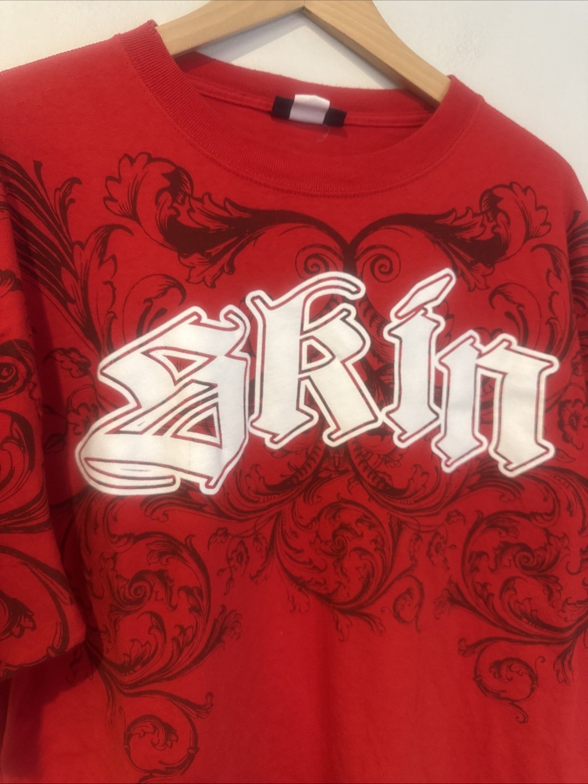 Skin Industries Mens XL Shirt Graphic Grunge Punk Skater Tattoo Vintage Y2K gallery
