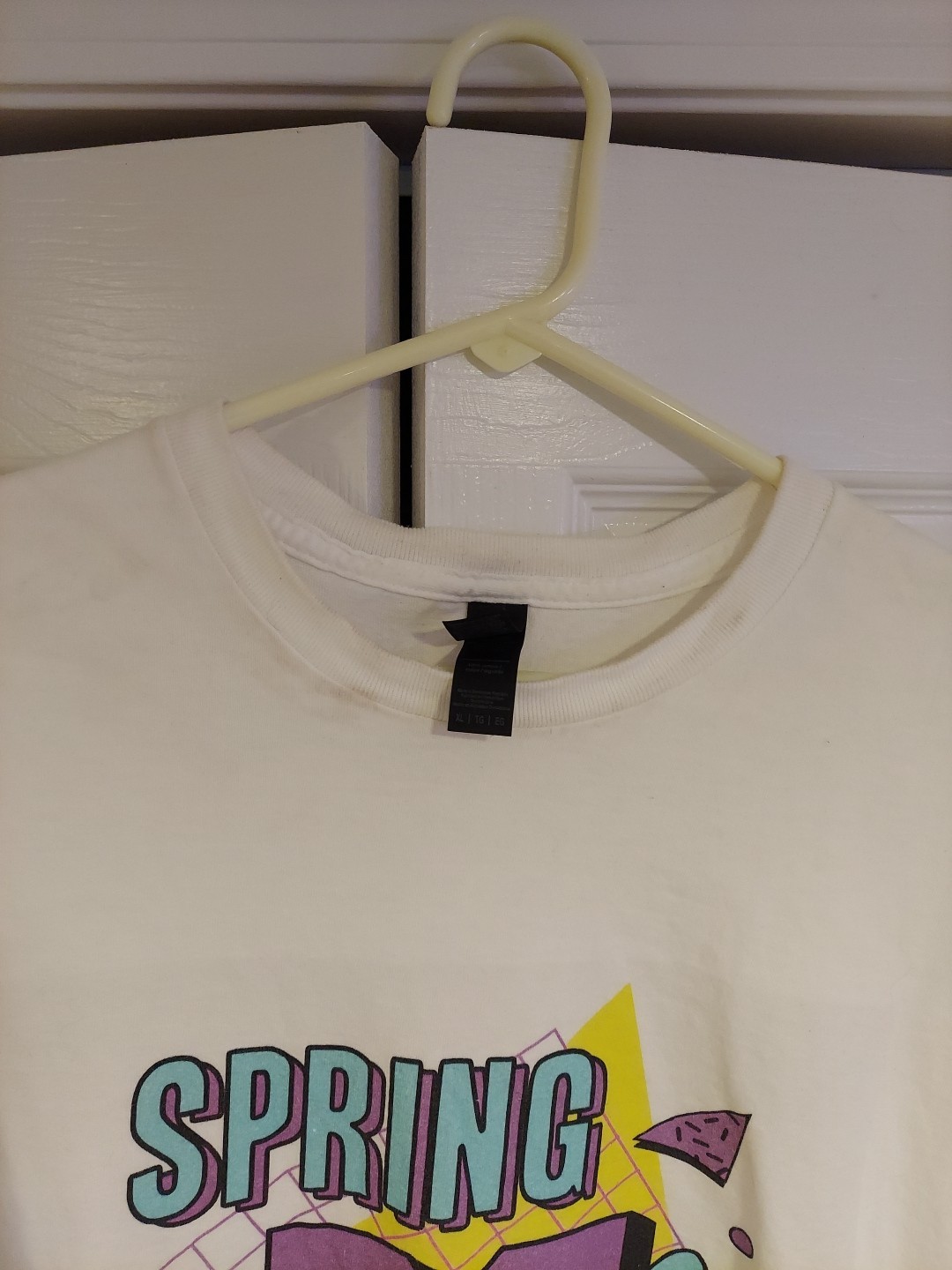 MTV men's XL t-shirt SPRING BREAK retro Gilden Heavy Cotton Men's XL gallery