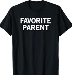 Design Minimalist Favorite Parent Funny Minimalist Unisex T-Shirt new