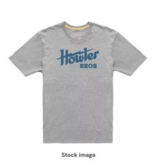 NEW Howler Bros Men’s Logo Select T Howler Electric Shirt 50/50 Size 2XL Grey