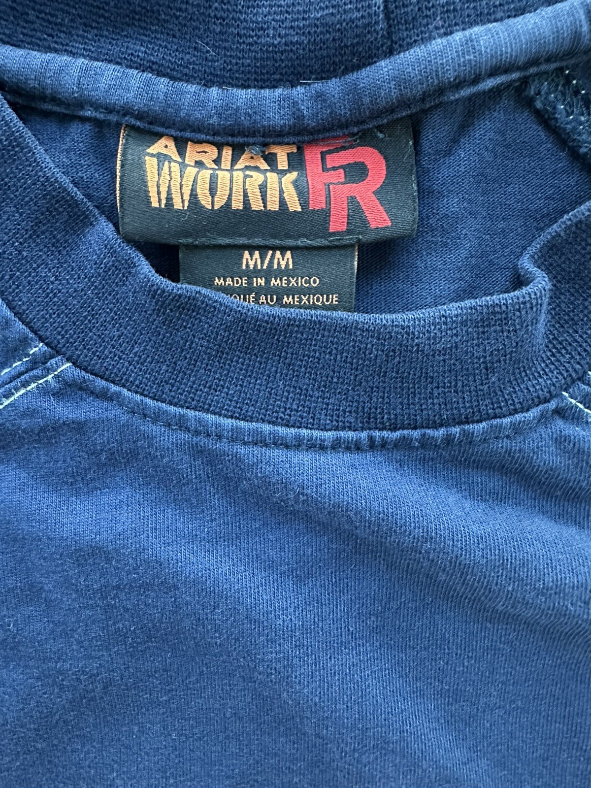Ariat FR Shirt Mens Medium Long Sleeve Shirt Flame Resistant Work CAT 2 gallery