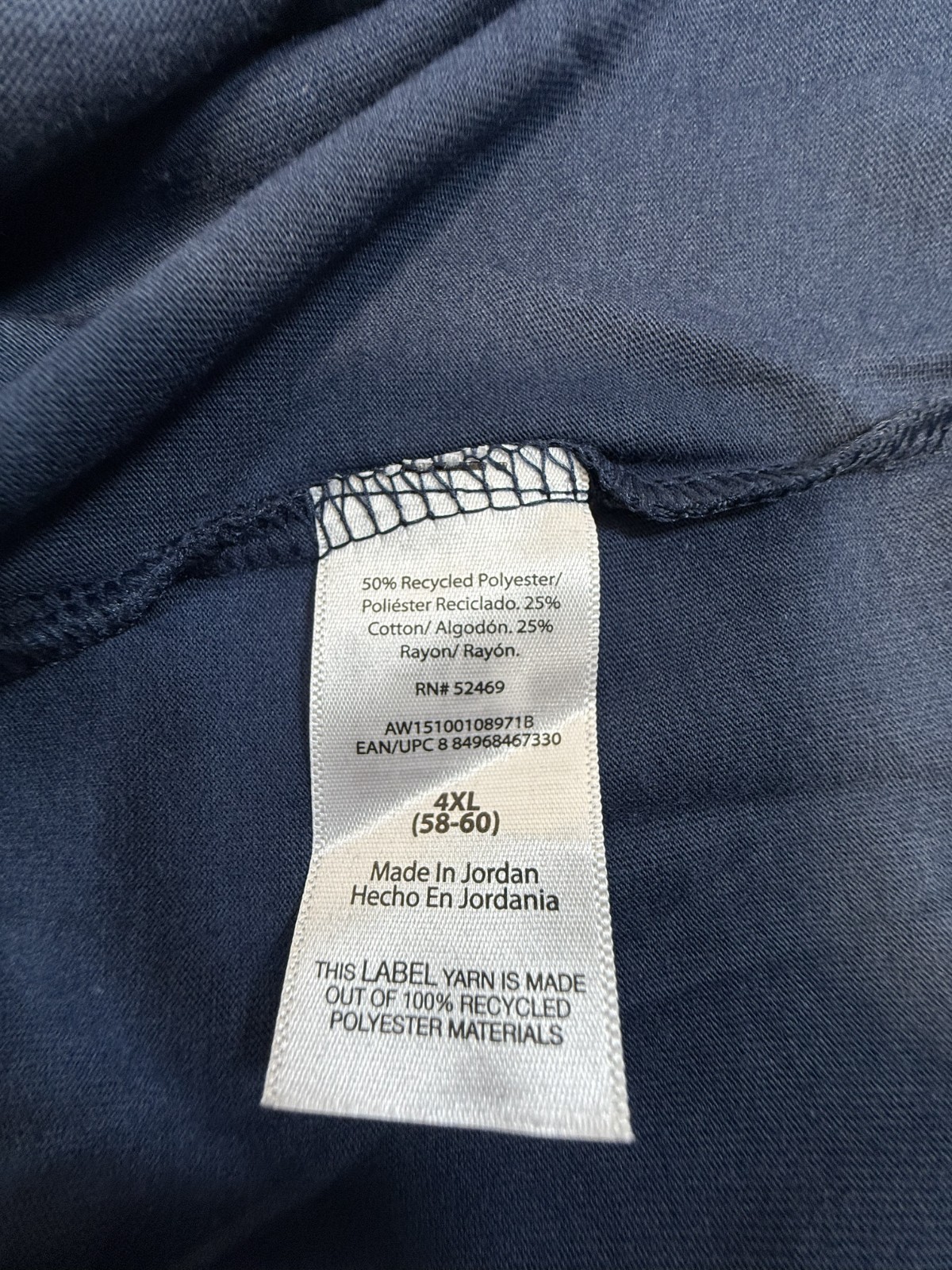 Men's Shirts, (New w/tags), Athletic Works, S/S Crew Neck Pocket Tee 4XL (58-60) gallery