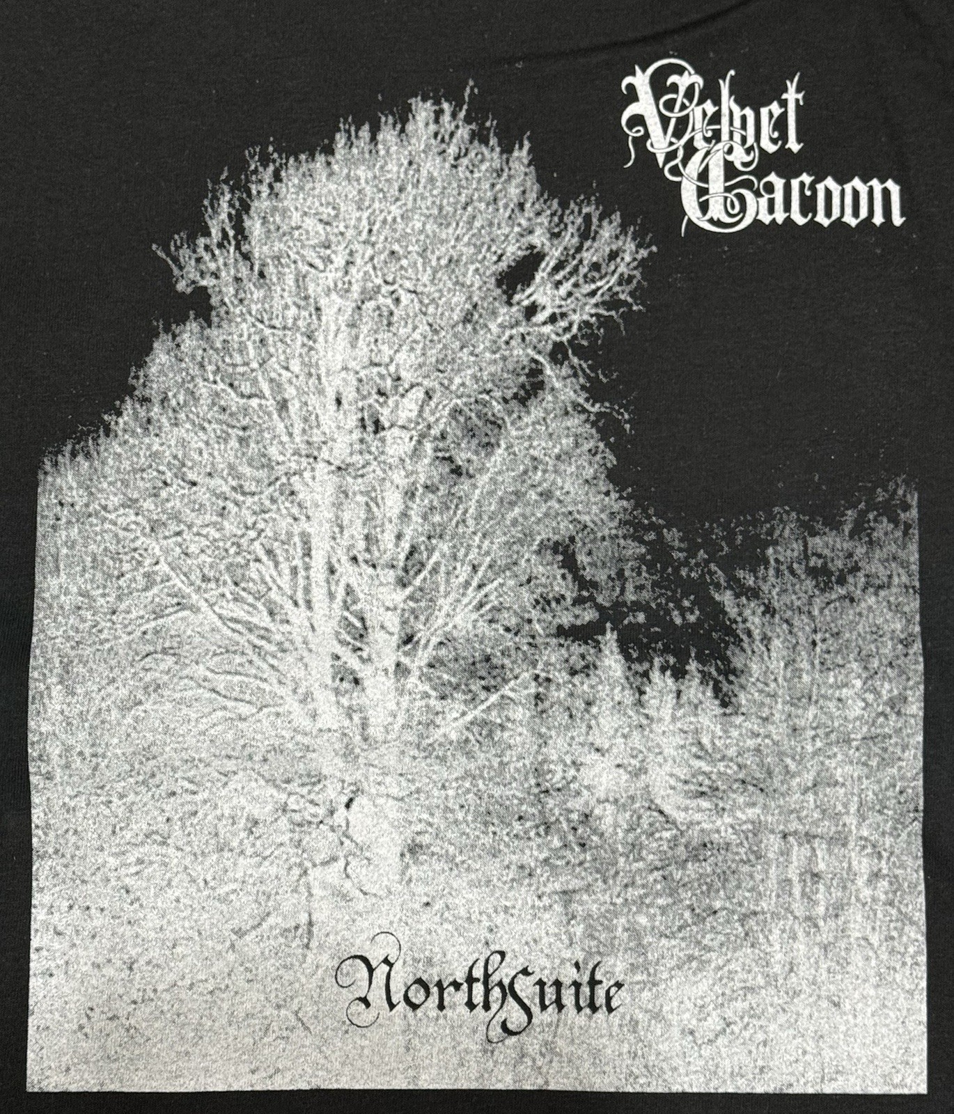 Official VELVET CACOON NORTHSUITE Black Metal Shirt Import Fmp666 NOS / NEW gallery