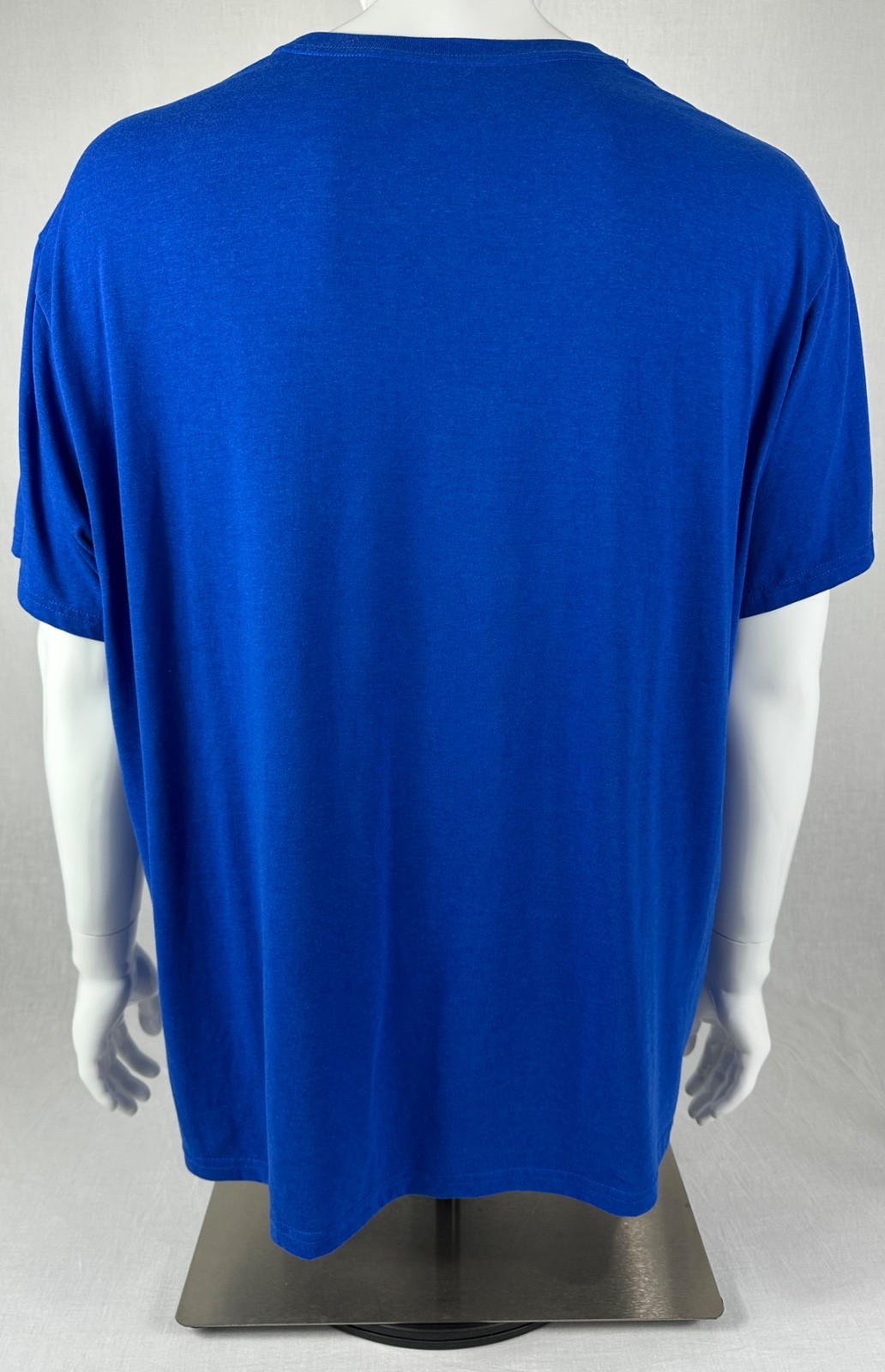 Athletic Works Men’s 2XL (50-52) Solid Blue T-Shirt Lightweight Breathable gallery