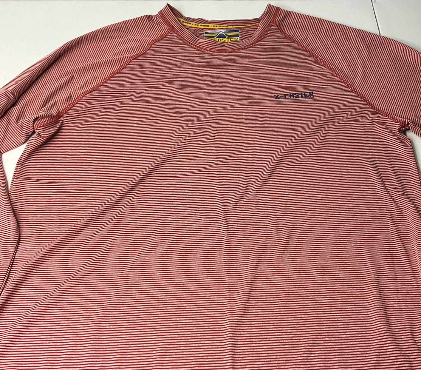 X-Caster Shirt Mens XL UPF 50+ Sun Protection Long Sleeve Fishing Camping Crew gallery