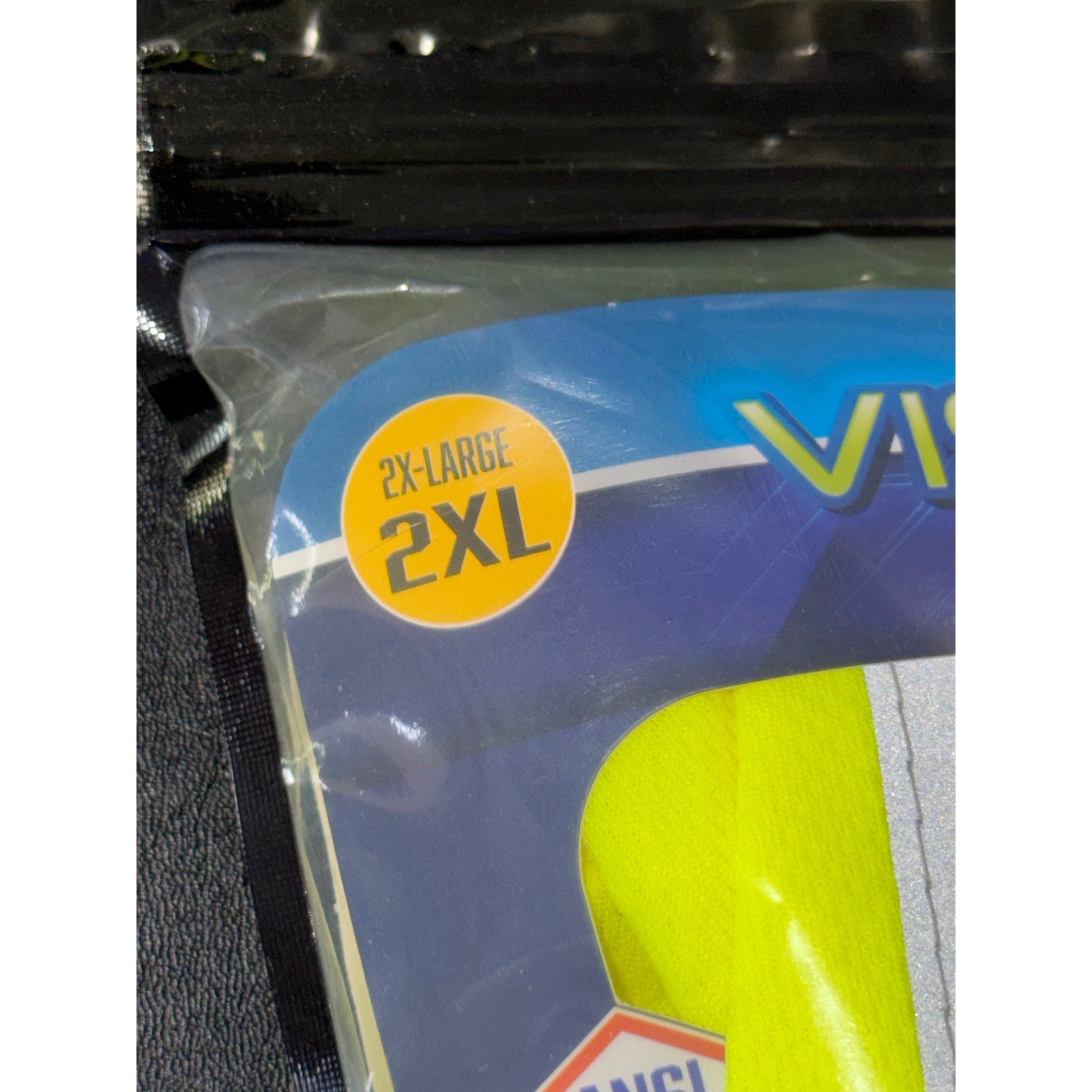 Viswerx Hi-Visibility T-Shirt Neon Yellow Reflective ANSI Class 2 2XL 127-22005 gallery