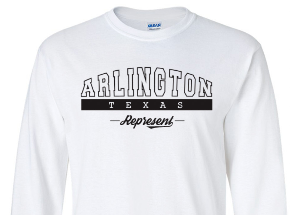 Arlington Texas State T-Shirt Long Sleeve Graphic Tees Unisex Apparel gallery