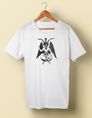 Baphomet Satanic Devil Occult Illuminati T Shirt Tee T S M L XL 2X 3X 4X 5X