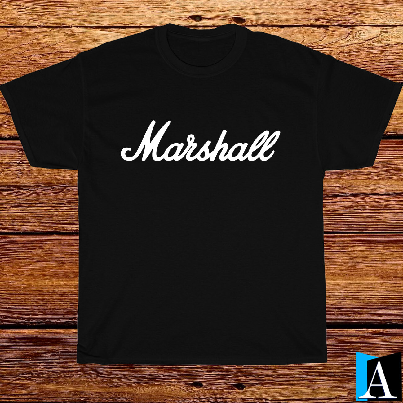 New Shirt Marshall Amplification Music Logo Black/Grey/Navy/W T-Shirt Size S-5XL