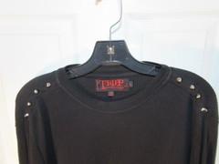 Vintage Tripp NYC Studs Chains Bondage Punk Goth Emo Daang Goodman EUC Black Lge