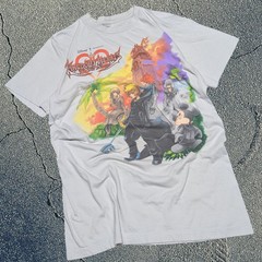 🔥👀 VERY RARE Disney Kingdom Hearts 358/2 T-Shirt Size Medium Japan Square Enix