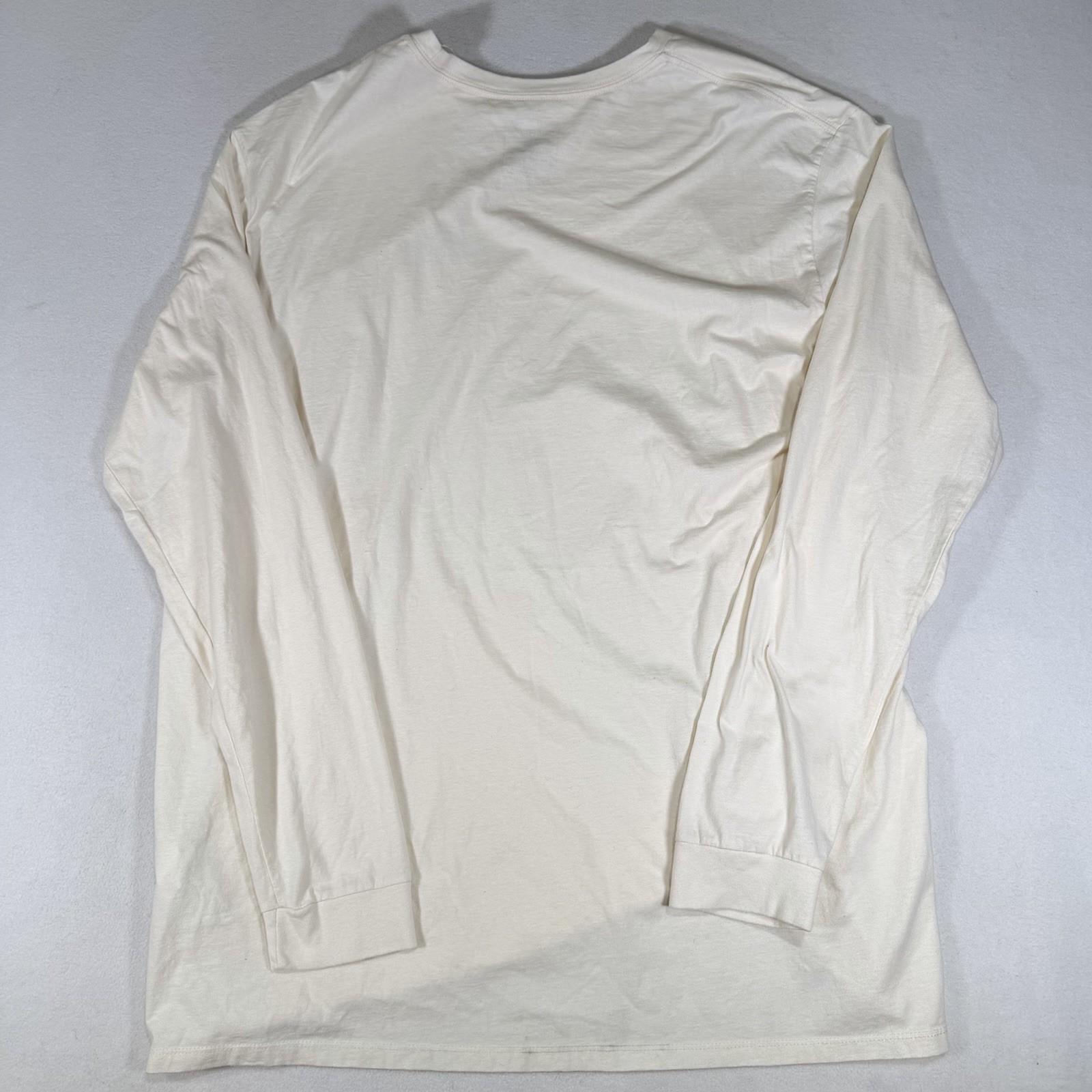 NWT Patagonia Long Sleeve Glider Organic Shirt Mens XXL Undyed Natural Beige gallery