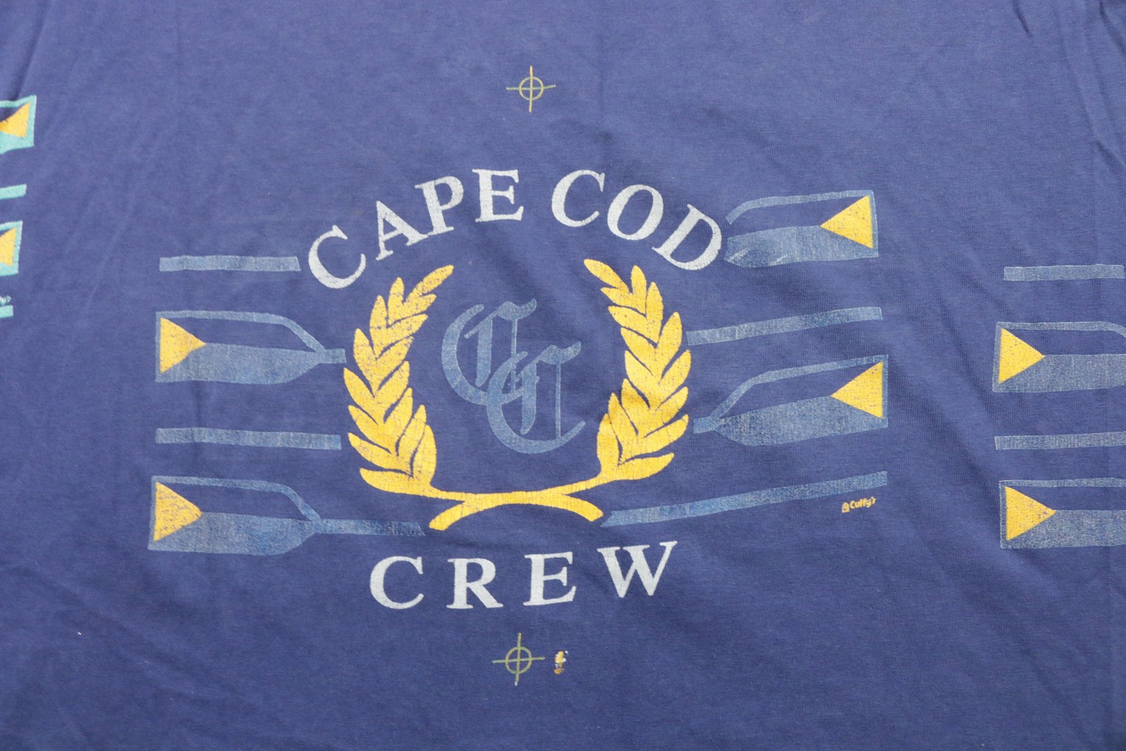 Vintage Cape Cod Sailing Shirt Mens 2XL Navy Nautical Crew 90s USA Hanes gallery