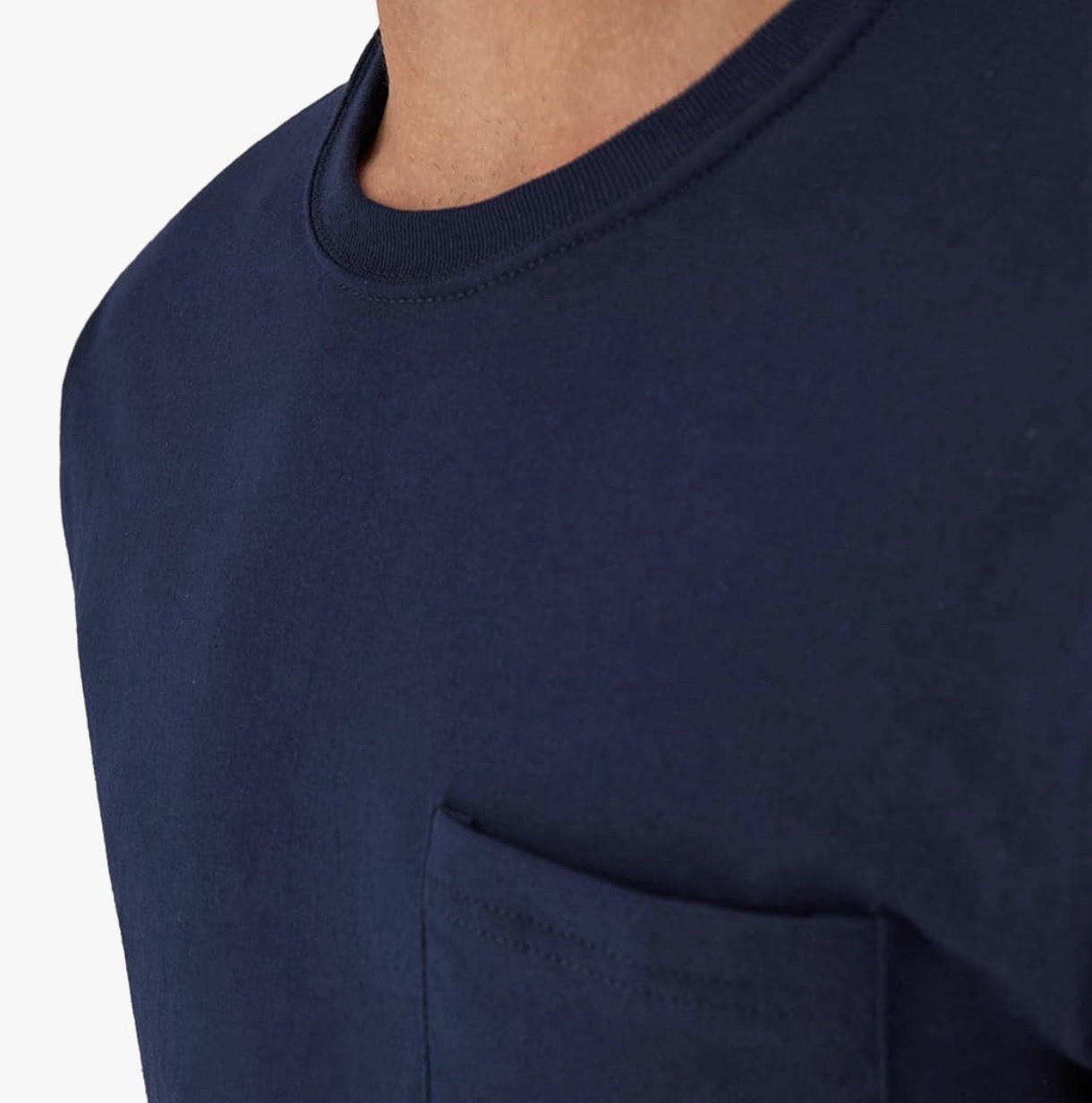 Hanes 6-Pack Pocket Tee Men's T-Shirt Soft and Breathable Assorted, Size 3xl gallery