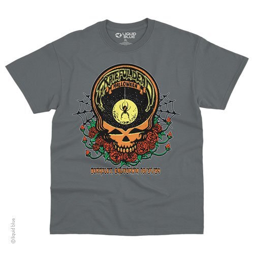GRATEFUL DEAD-STEAL YOUR WEB-T SHIRT-S,M,L,XL,XXL-3X Halloween Berkeley CA 10/31