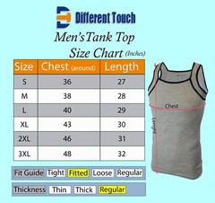 Different Touch 2 Pack Men’s G-unit Tank Tops Square Cut Muscle Rib A-Shirts