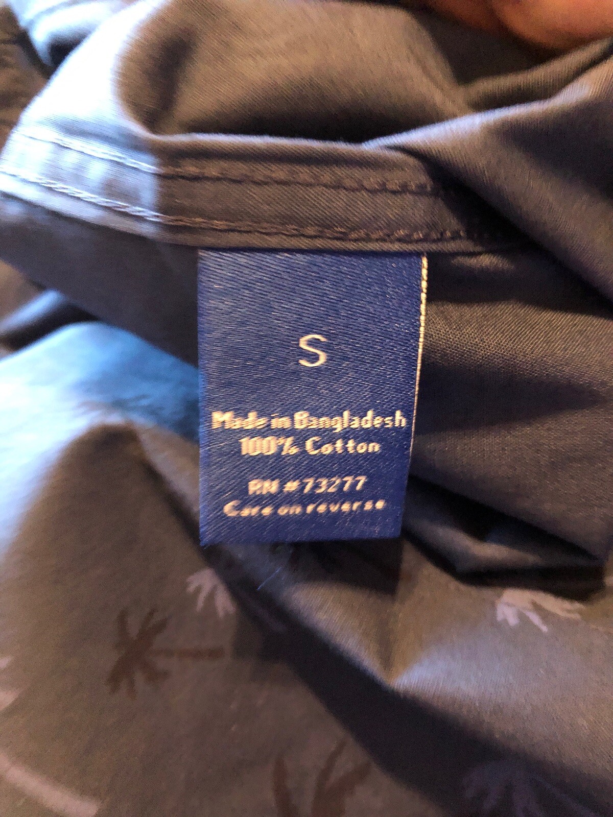 APT.9 MENS Button Up Shirt Blue Small 🌴 Retail $40 (s-blk-14-29) gallery