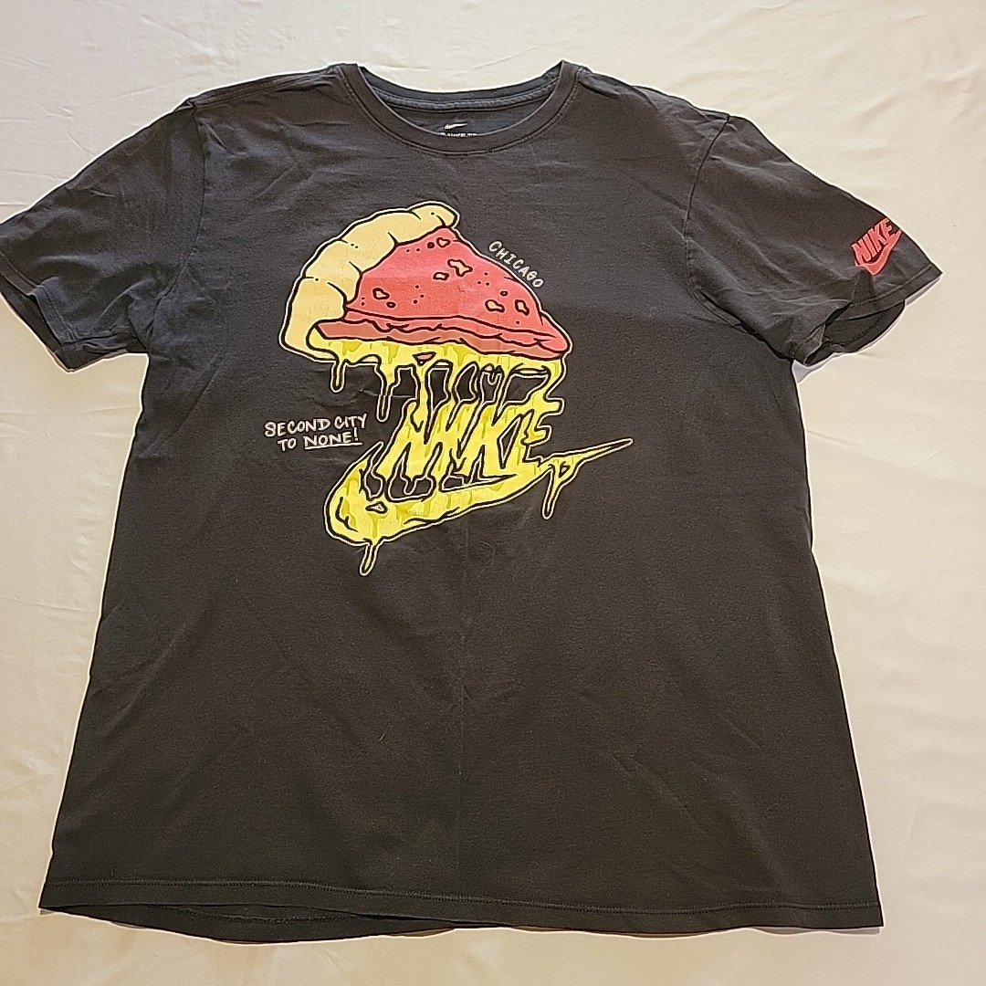 The Nike Tee Chicago Second City to None Men's Print Black T-Shirt Size Large gallery