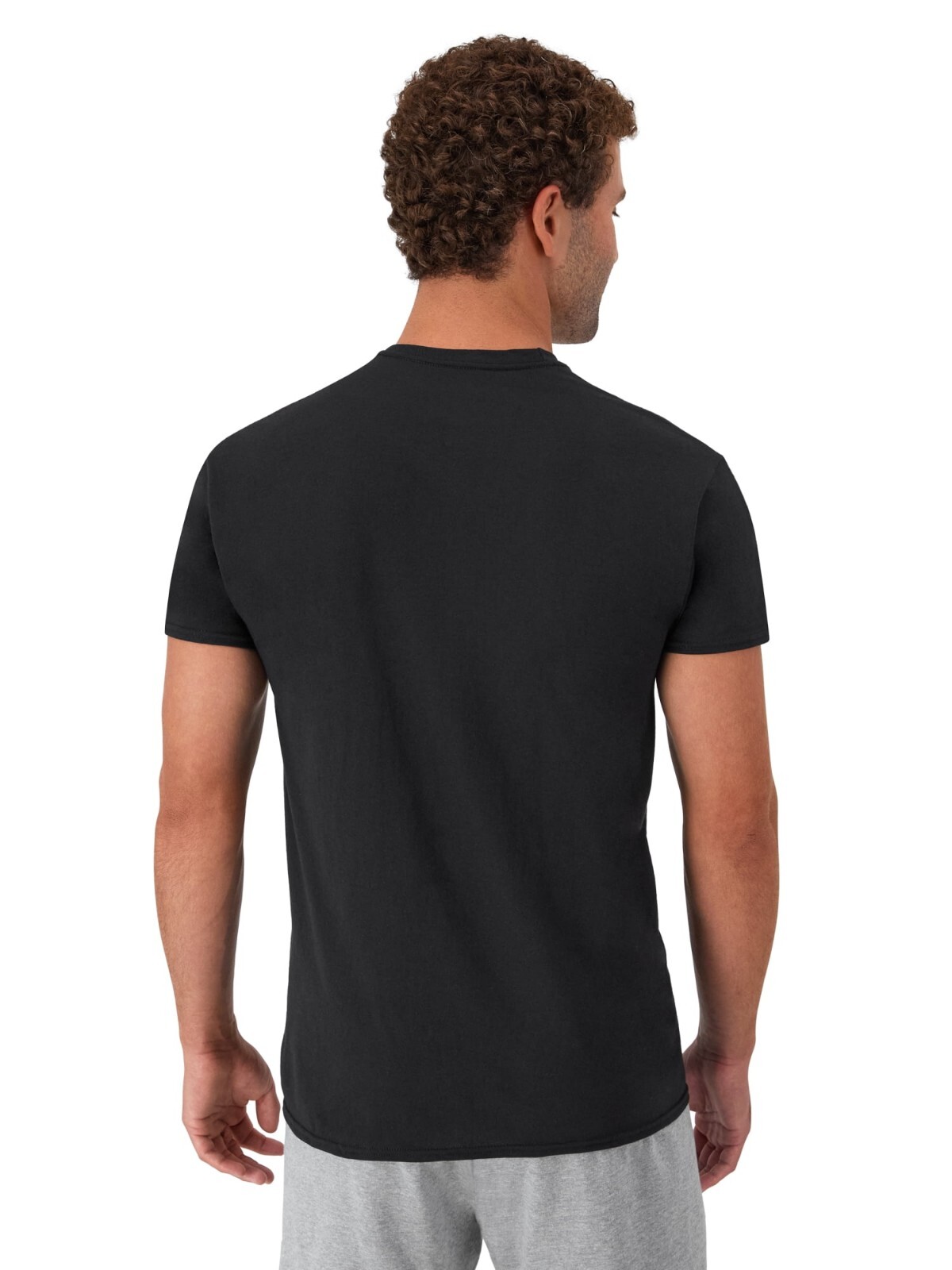 6 Pack Hanes Men's Value Pack Assorted T-Shirt Undershirts Size S-3XL NEW gallery