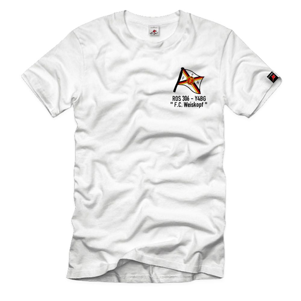 Flag fish combinates FC Weiskopf Y4BG ROS 306 GDR Volksmarine T-Shirt #37701