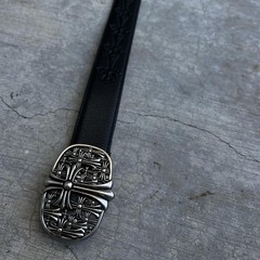 Dope black belt With multicoross Buckle
