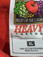 Vintage Marvel Spider-Man Tee XL Fruit Of The Loom Red Double Sided Graphic Y2K