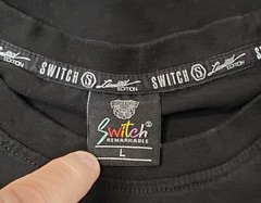 Switch Remarkable T Shirt Large Bunny Not Your Lucky Day Embroidered Limited Ed.