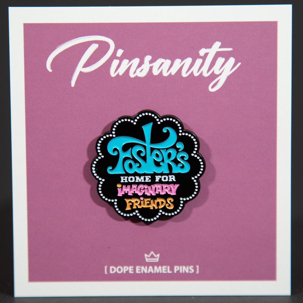 Fosters Home for Imaginary Friends Logo Pin – Fast shipping from USA – Cartoon