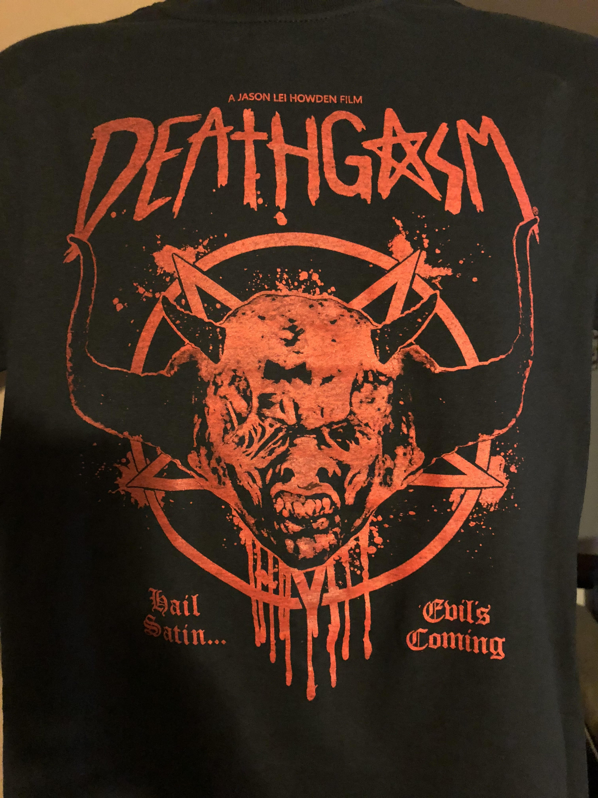 Deathgasm – Hail Satin T-shirt