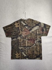 Mossy Oak Break Up Infinity Men Shirt Extra Large Green Cotton Short Sleeve Tee