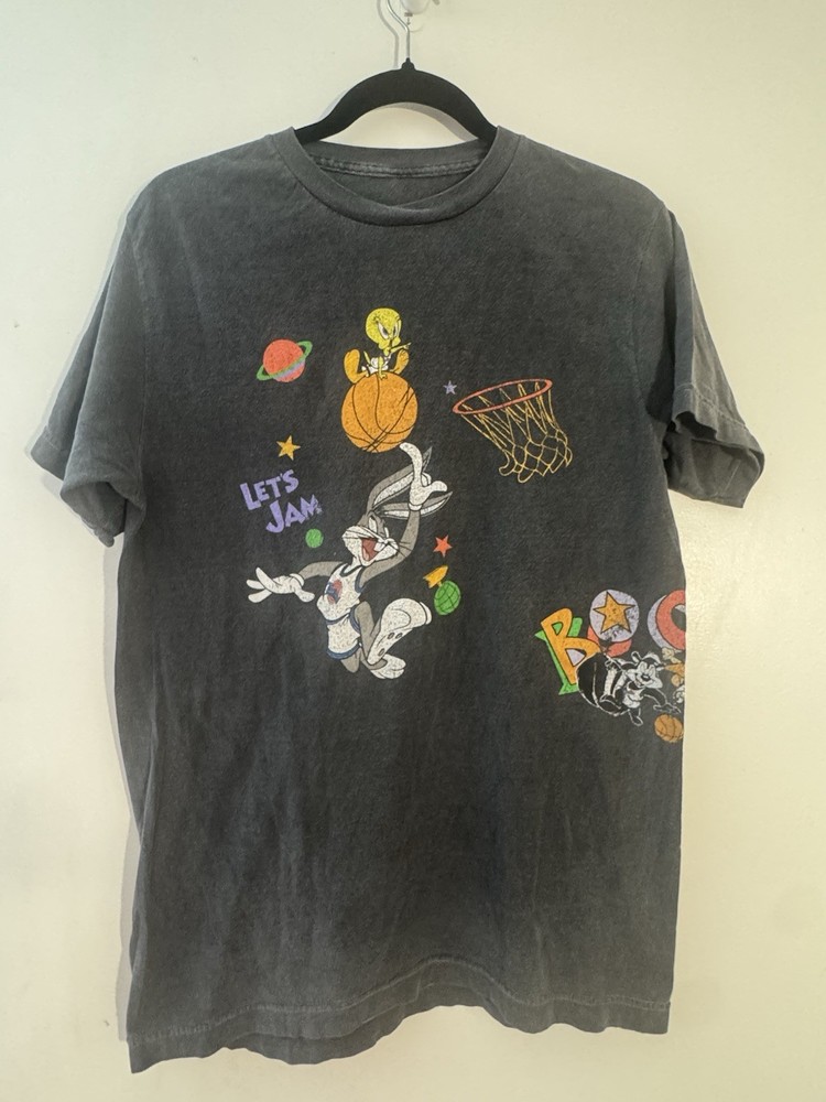 Space Jam Tune Squad Looney Tunes Bugs Bunny T-Shirt Size Small
