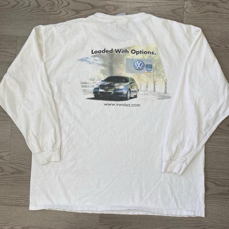 Vintage Volkswagen drivers wanted visa size xl White Long sleeve Shirt gallery