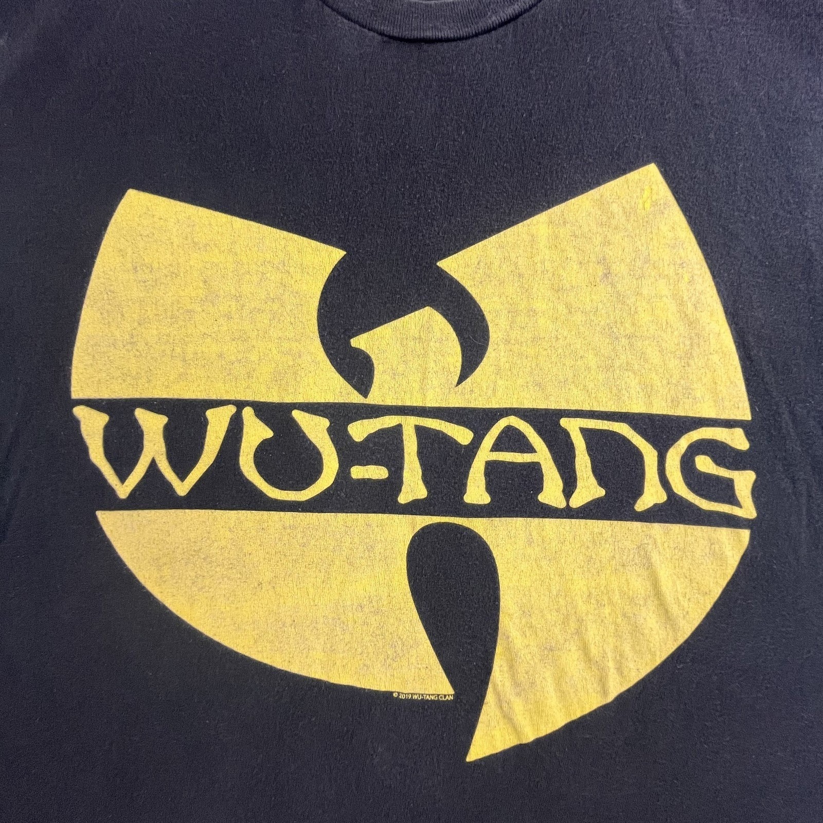 Wu-Tang Clan Shirt Mens Medium Black 2019 Hip Hop Rap Tee T-Shirt Classic Logo gallery