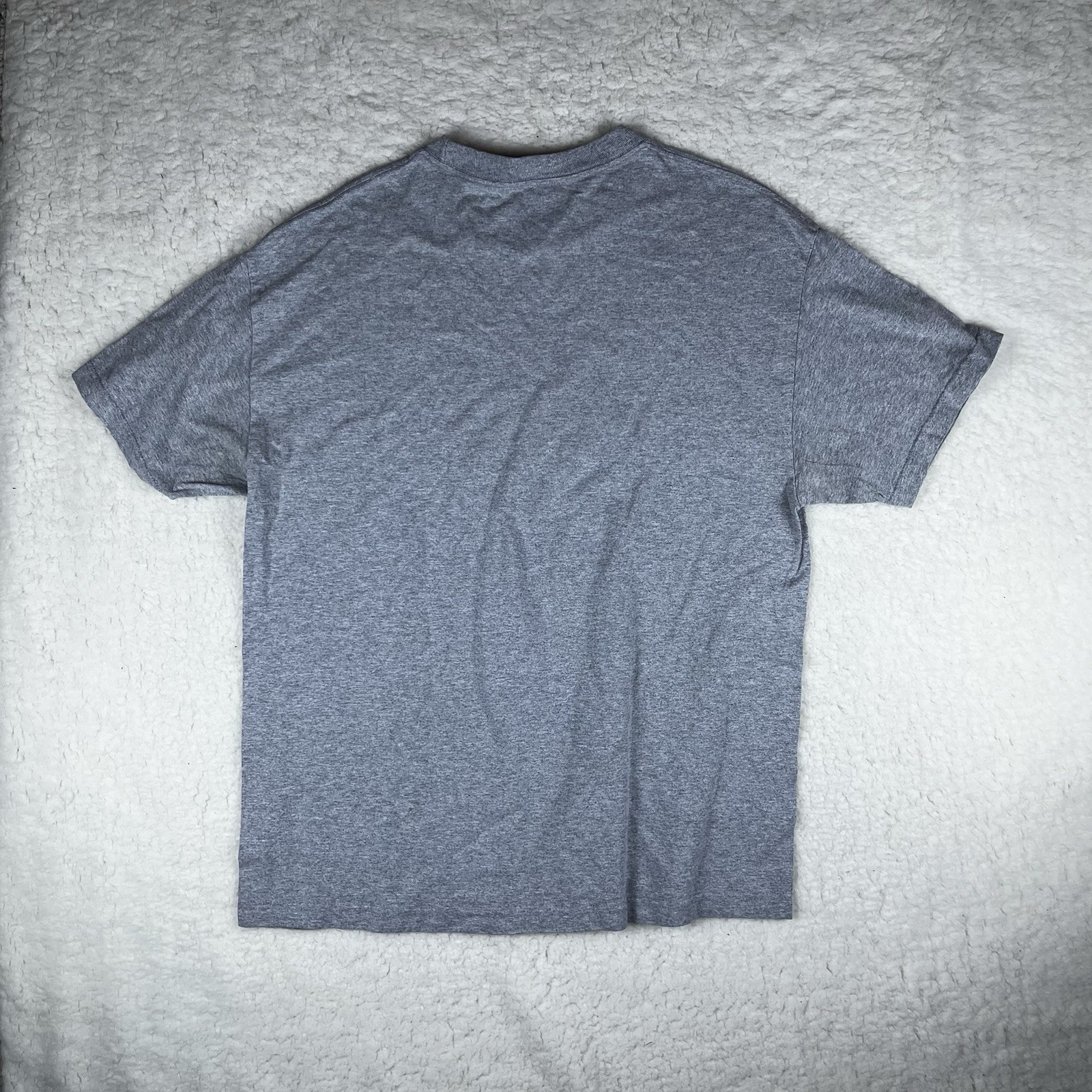 Reebok Mens XL Grey Graphic Tshirt Hockey Hall Of Fame French Thick Cotton NHL gallery