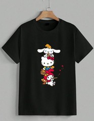 Sanrio Hello Kitty My Melody Cinnamoroll Cartoon Graphic T-Shirt Gift Unisex