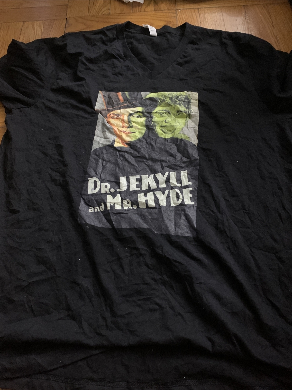 Dr Jekyll And Hyde 1931 Black T Shirt Size 2XL XXL Frederic March Horror gallery