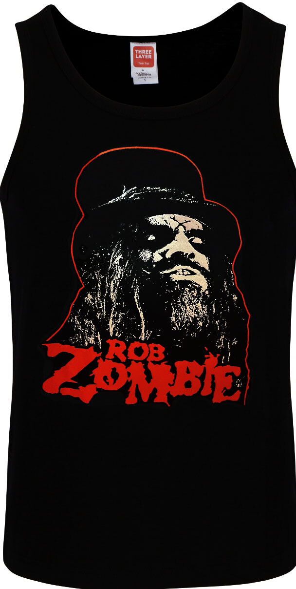 Rob Zombie R Heavy Metal Band Black Tank Top Men's Sizes gallery