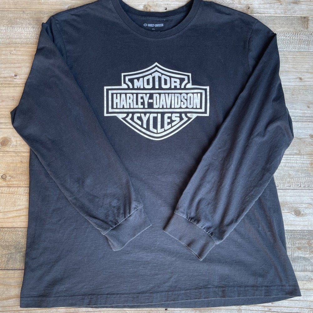 Harley Davidson Riders Birmingham AL Long Sleeve T Shirt Black 99010-24DM