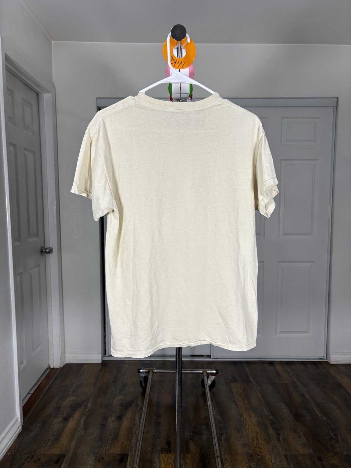 Goodie Two Sleeves Lil Nas X Old Town Road Graphic Men's Beige Crew Neck Tee XS gallery