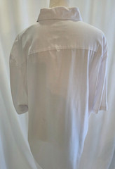Quick Silker white embroidery size XXL men shirt M450