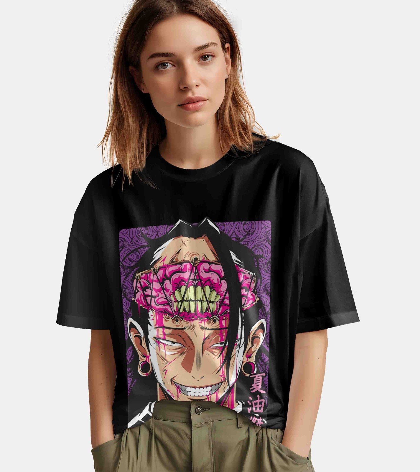 Jujutsu Kaisen Shirt Geto Suguru T-Shirt Sukuna Gojo Tshirt JJK Anime Unisex Tee gallery