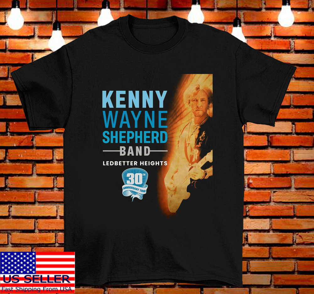 Kenny Wayne Shepherd 30th Anniversary Tour Ledbetter Heights T Shirt Size S-5XL