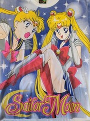 Sailor Moon Shirt Front Only AOP Size Large The Black New Bootleg