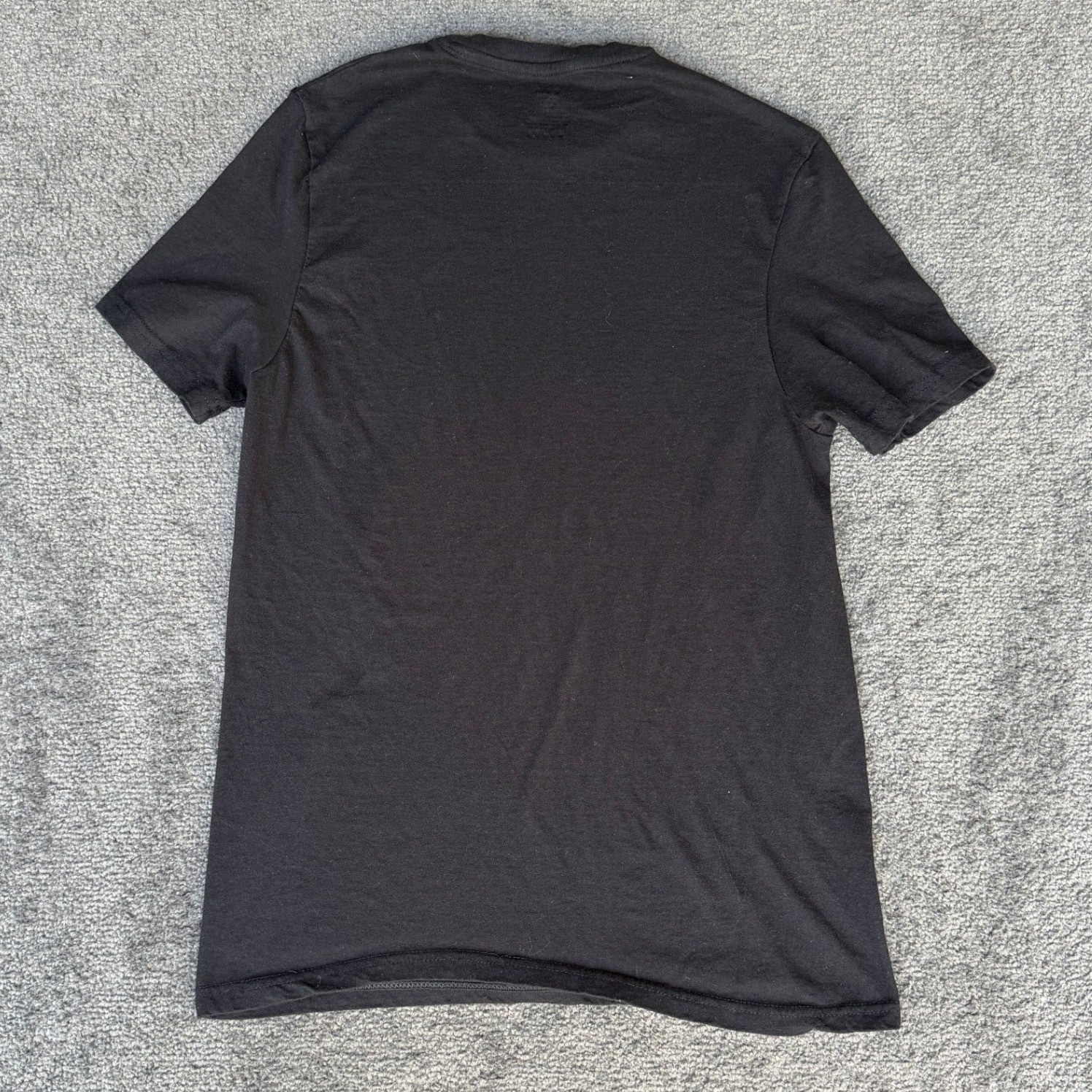True Religion Mens Black Cotton Horseshoe Logo Crew Neck T-Shirt Size Medium gallery