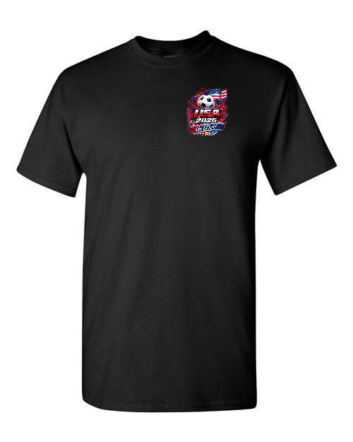 WORLD CUP USA !! Left Chest Graphic Tees !! USA Soccer, Unisex